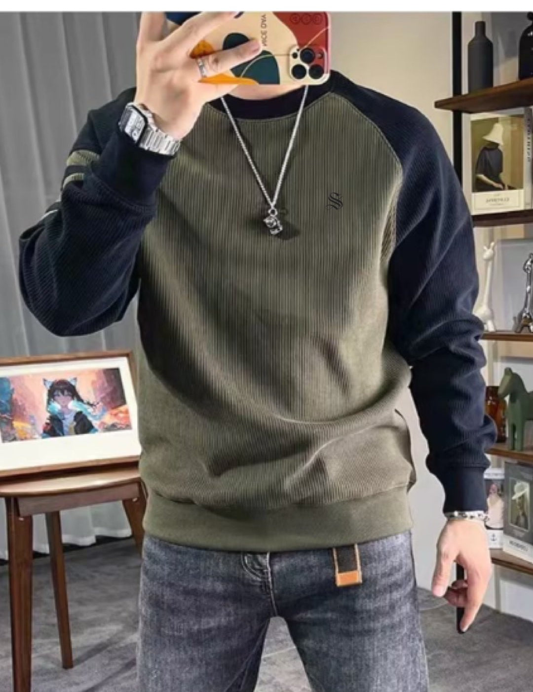2Trikes2 - Long Sleeve Shirt for Men - Sarman Fashion - Wholesale Clothing Fashion Brand for Men from Canada