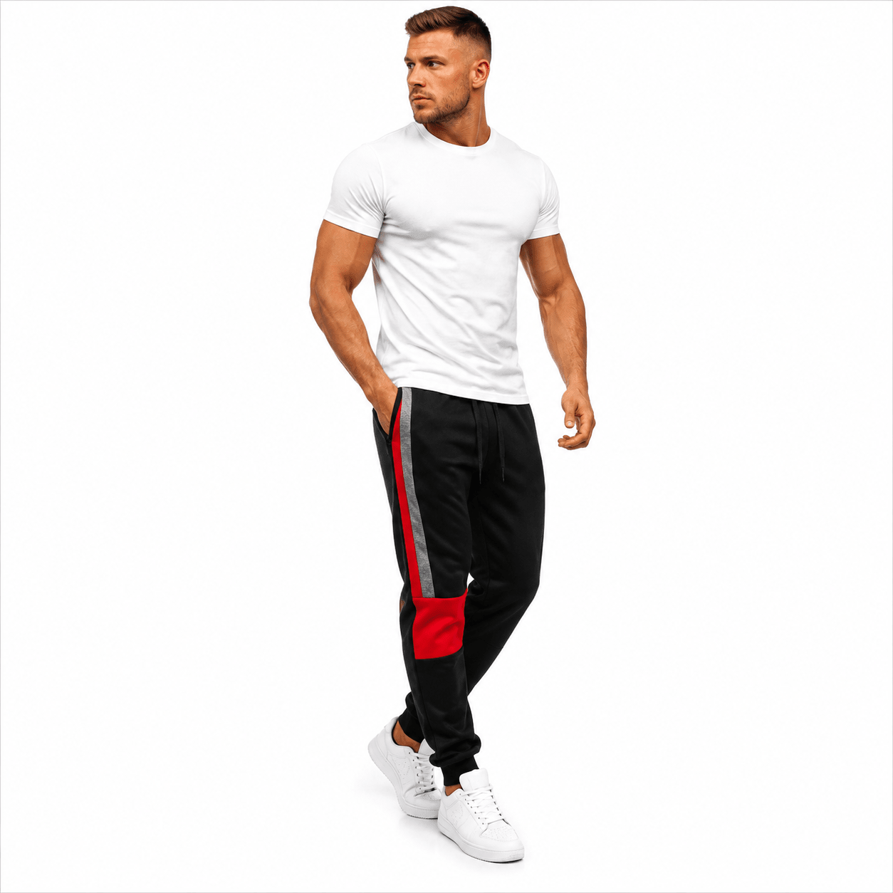 2Viz No 15 - Joggers for Men - Sarman Fashion - Wholesale Clothing Fashion Brand for Men from Canada