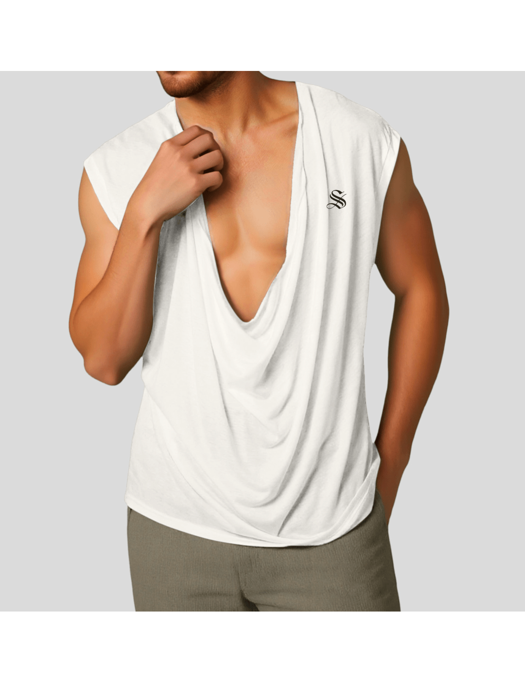 3KGato - Tank Top for Men - Sarman Fashion - Wholesale Clothing Fashion Brand for Men from Canada