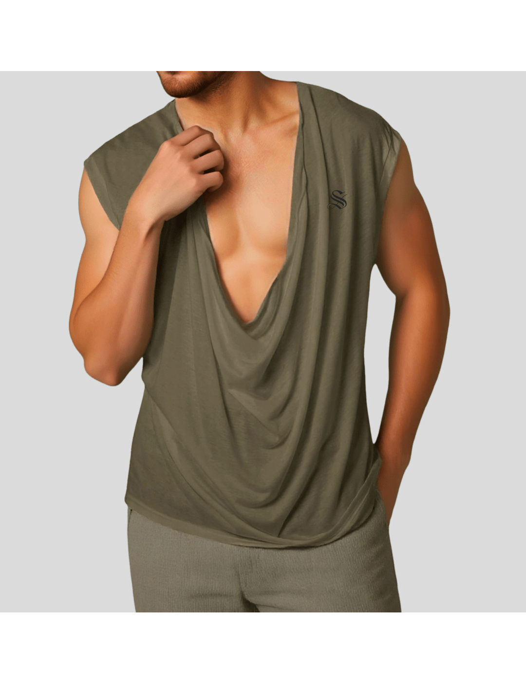 3KGato - Tank Top for Men - Sarman Fashion - Wholesale Clothing Fashion Brand for Men from Canada
