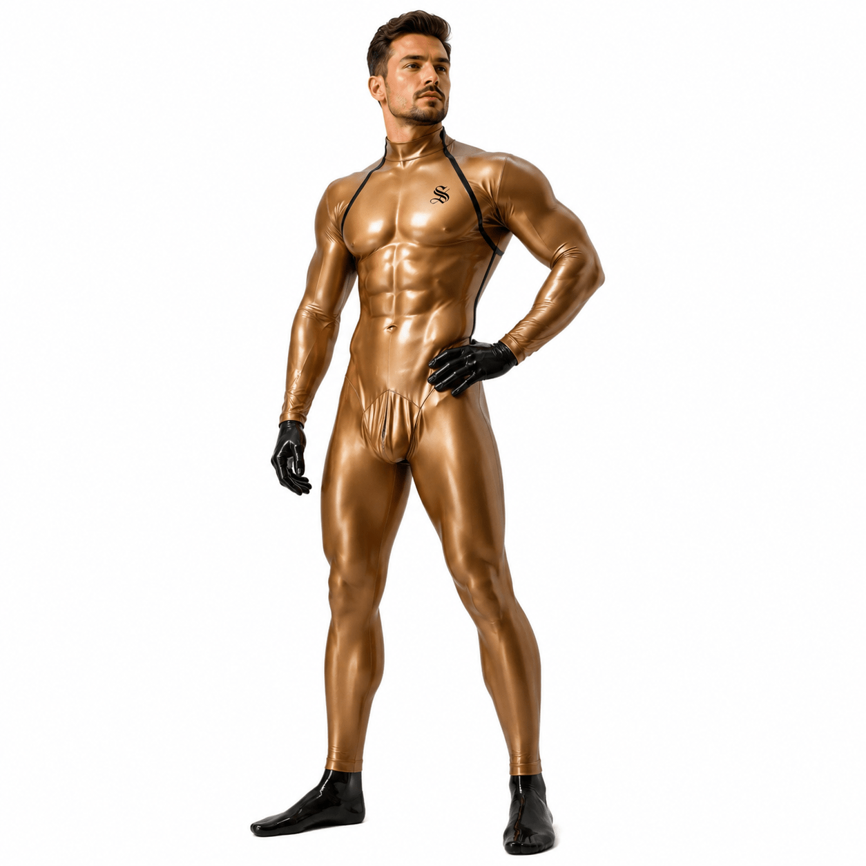 3SHipuna 3 - Jumpsuit Leggings for Men - Sarman Fashion - Wholesale Clothing Fashion Brand for Men from Canada