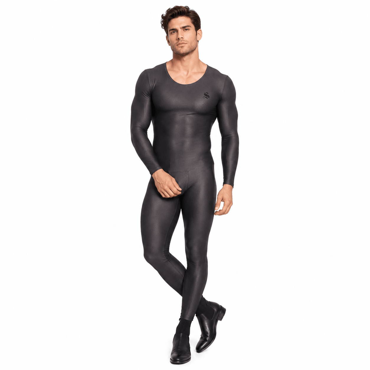 3SHipuna - Jumpsuit Leggings for Men - Sarman Fashion - Wholesale Clothing Fashion Brand for Men from Canada