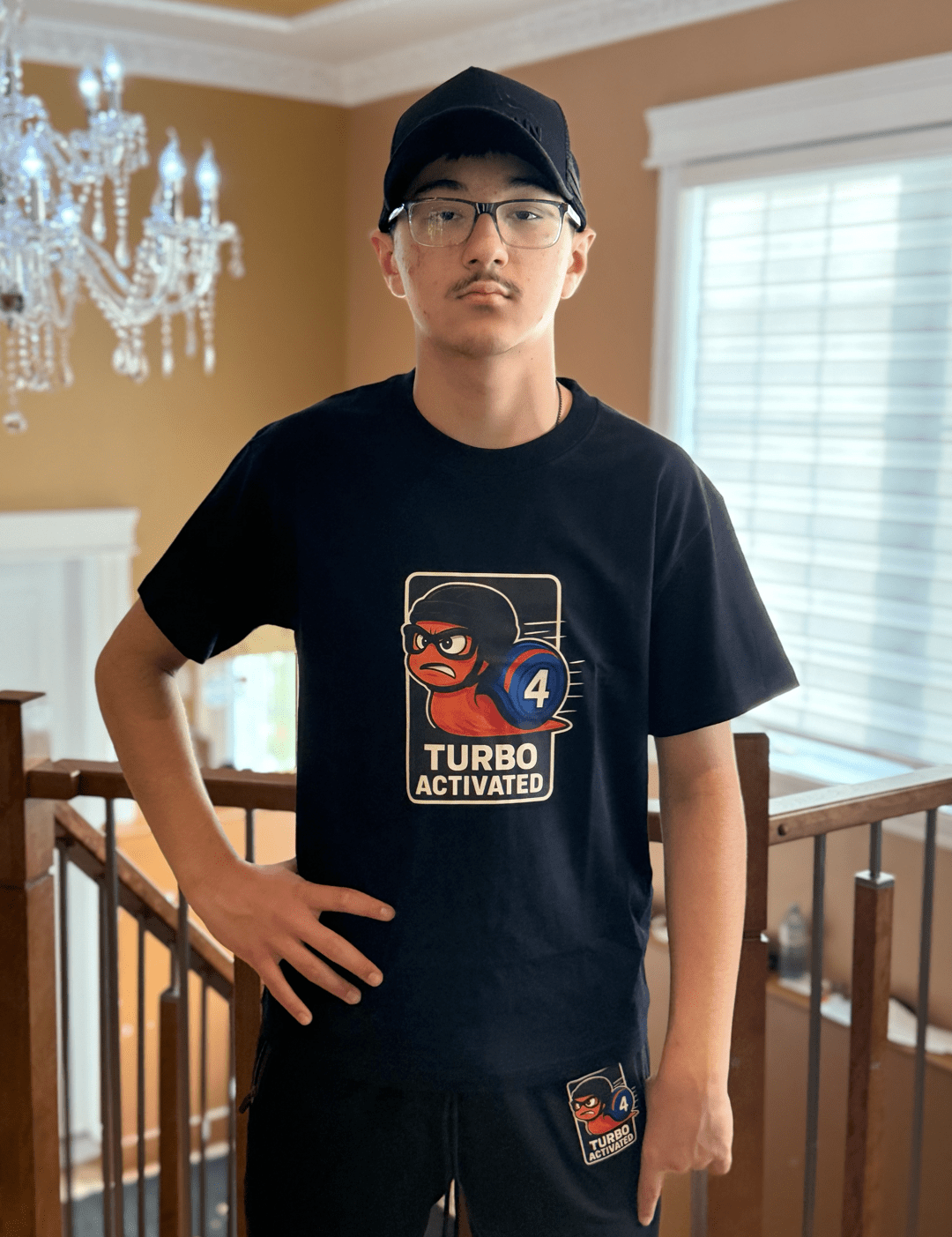 4 - Turbo Activated Tee – Built for Speed - Sarman Fashion - Wholesale Clothing Fashion Brand for Men from Canada