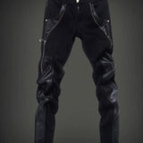 Luodria 5 - Pu Leather Joggers for Men
