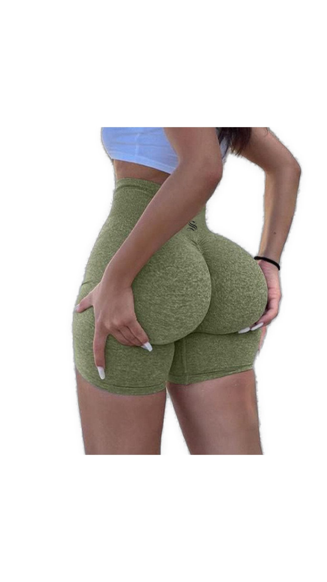 4456A - Leggings Shorts for Women - Sarman Fashion - Wholesale Clothing Fashion Brand for Men from Canada