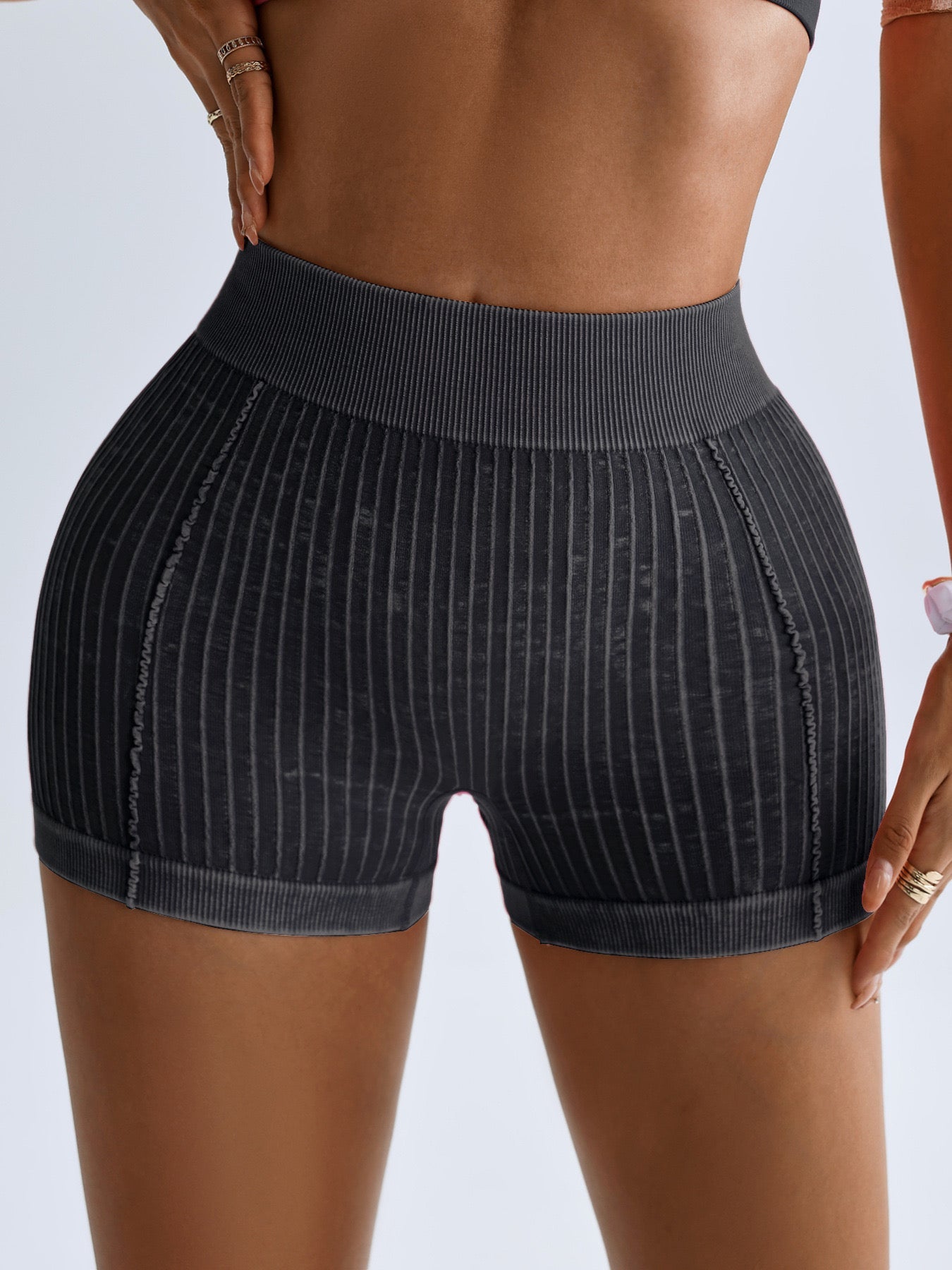 4460AP - Leggings Shorts for Women - Sarman Fashion - Wholesale Clothing Fashion Brand for Men from Canada