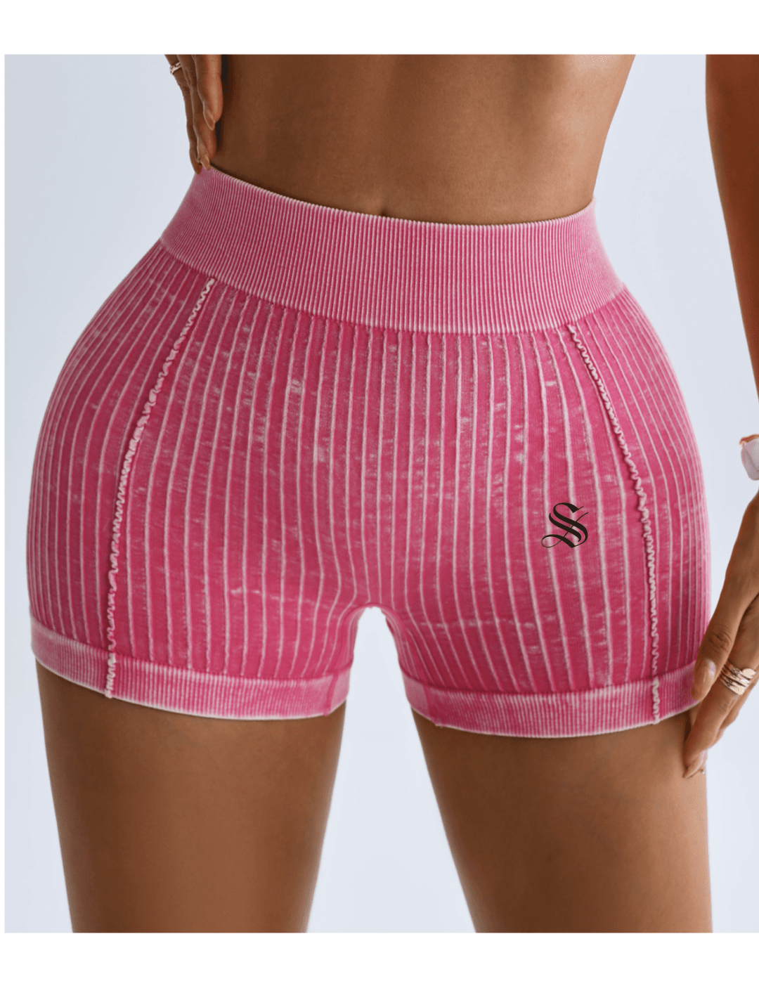 4460AP - Leggings Shorts for Women - Sarman Fashion - Wholesale Clothing Fashion Brand for Men from Canada