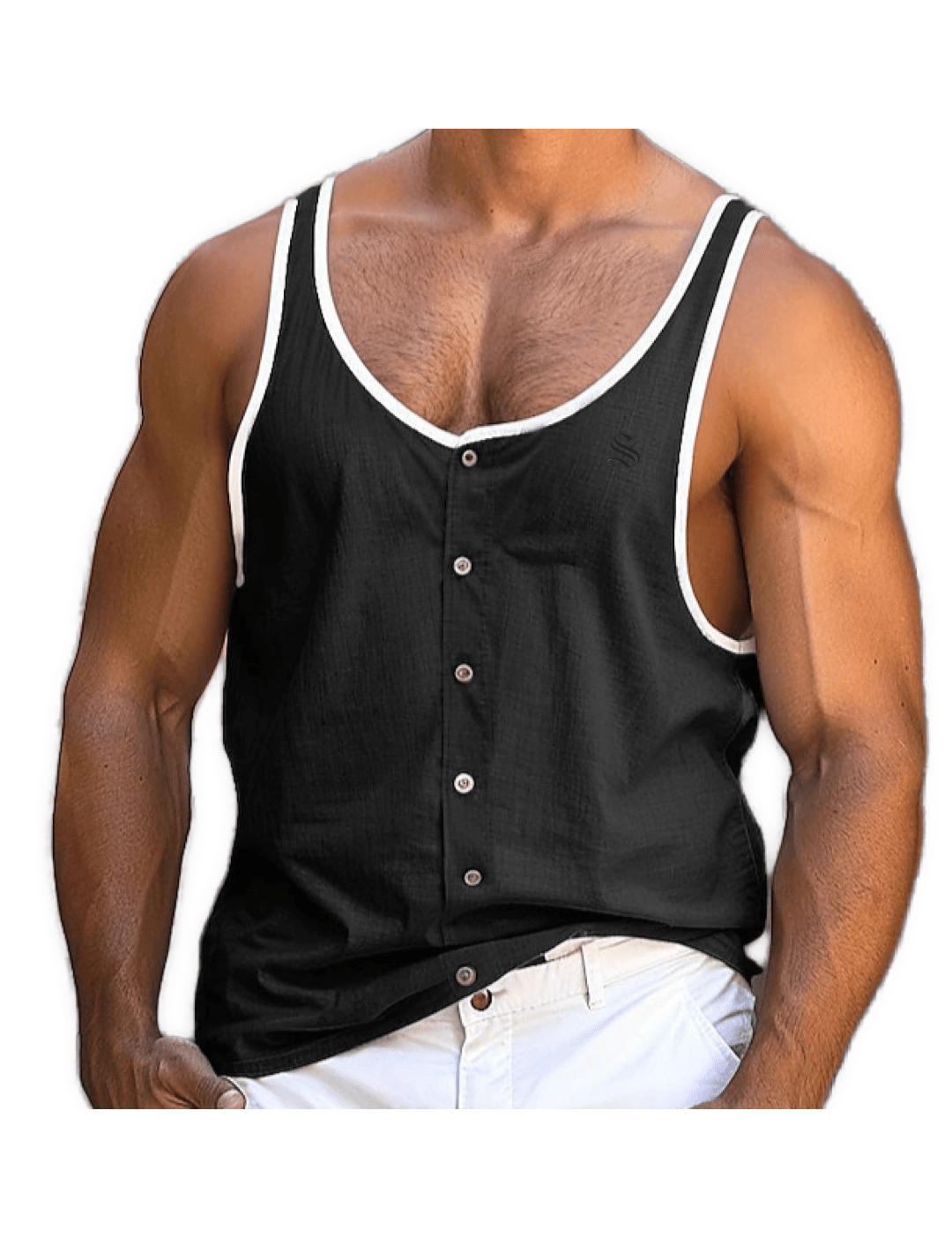 4KGato - Tank Top for Men - Sarman Fashion - Wholesale Clothing Fashion Brand for Men from Canada