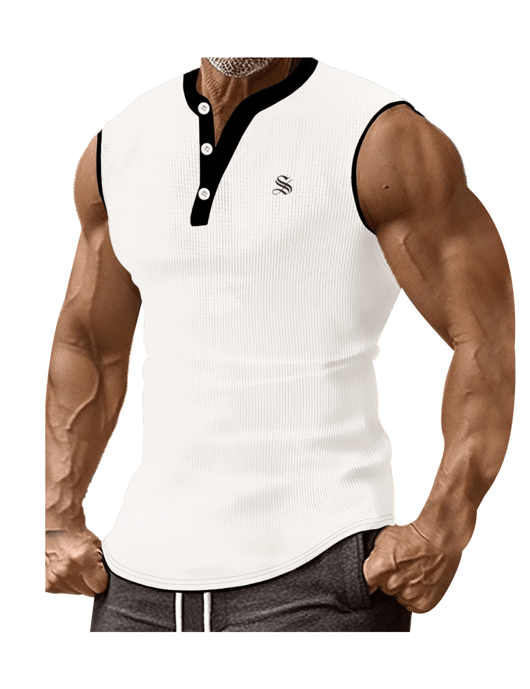 6KGato - Tank Top for Men - Sarman Fashion - Wholesale Clothing Fashion Brand for Men from Canada