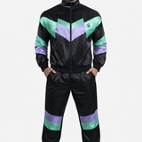 80sBacK 2 - Complete Set - Long Sleeves Track Tops & Joggers for Men - Sarman Fashion - Wholesale Clothing Fashion Brand for Men from Canada