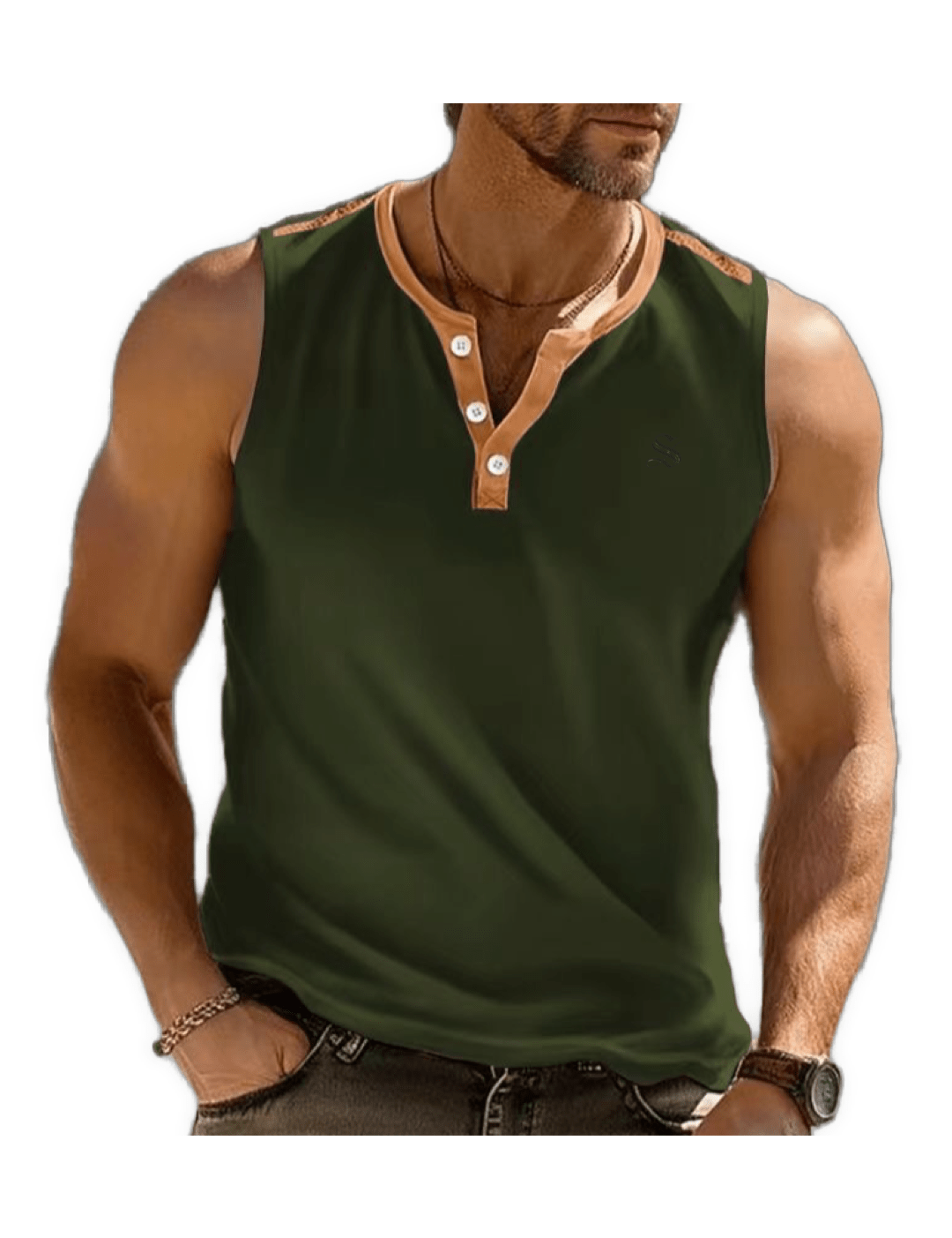 8KGato - Tank Top for Men - Sarman Fashion - Wholesale Clothing Fashion Brand for Men from Canada