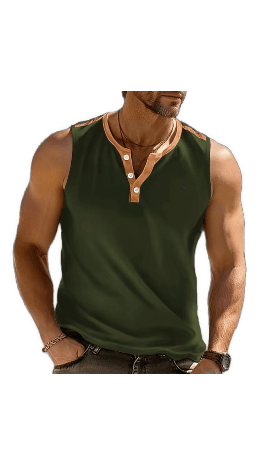 8KGato - Tank Top for Men - Sarman Fashion - Wholesale Clothing Fashion Brand for Men from Canada