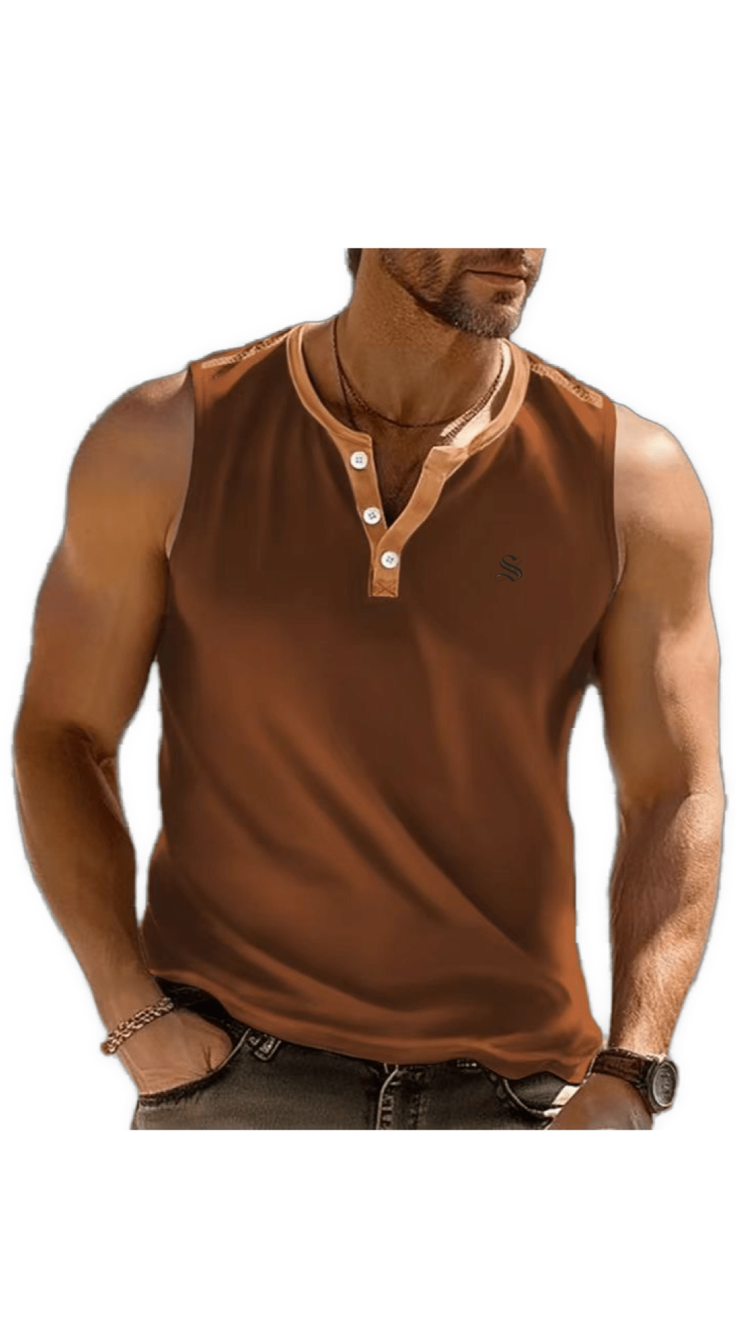 8KGato - Tank Top for Men - Sarman Fashion - Wholesale Clothing Fashion Brand for Men from Canada