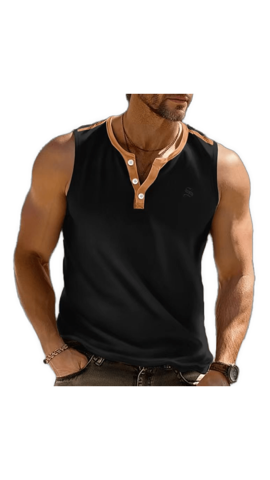 8KGato - Tank Top for Men - Sarman Fashion - Wholesale Clothing Fashion Brand for Men from Canada