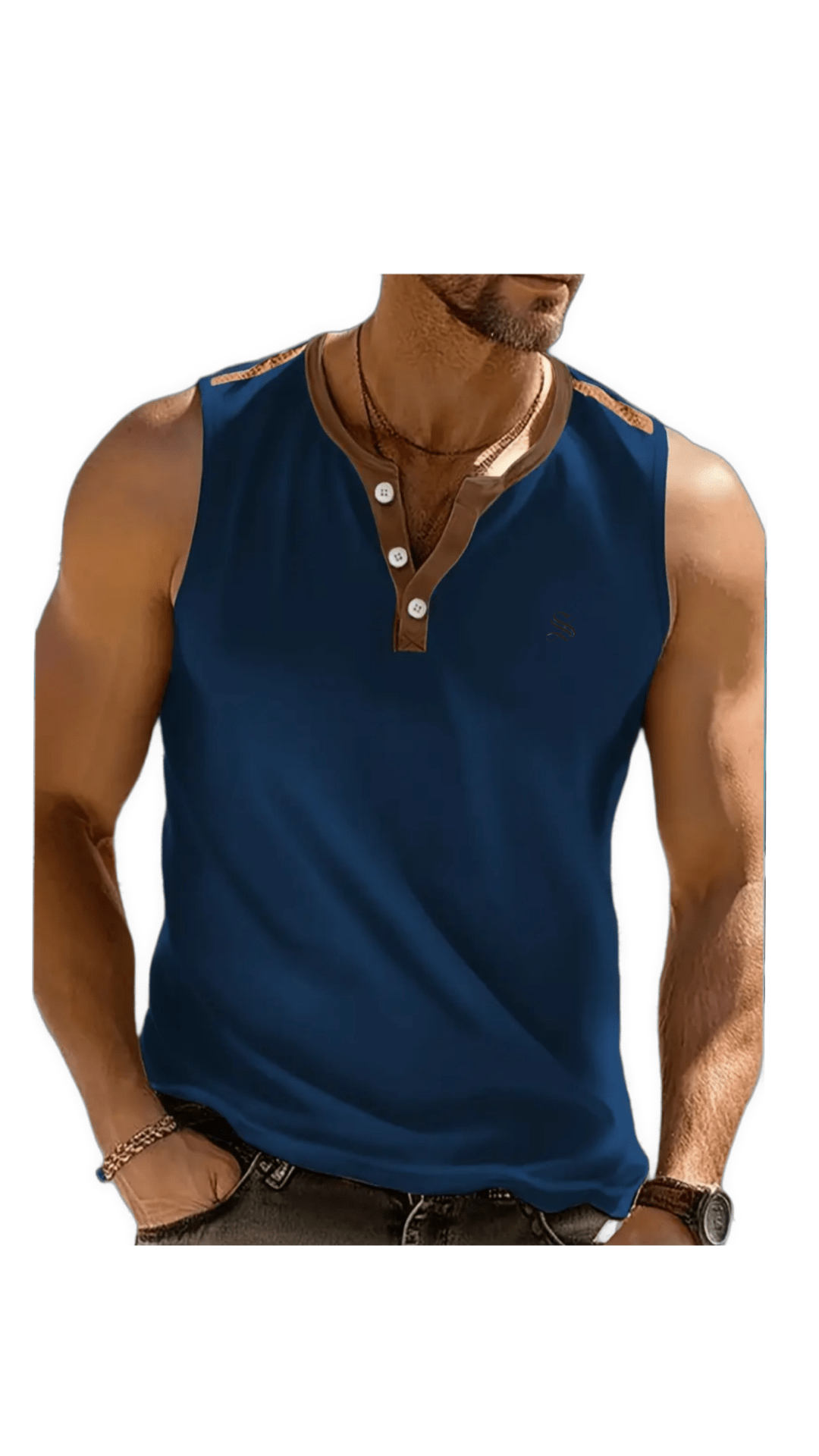 8KGato - Tank Top for Men - Sarman Fashion - Wholesale Clothing Fashion Brand for Men from Canada