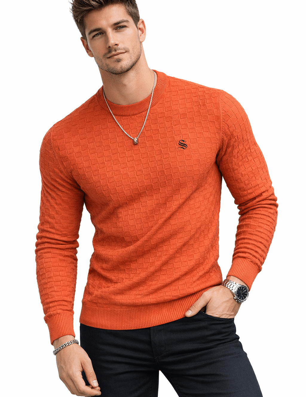 9 Trikes - Long Sleeve Shirt for Men - Sarman Fashion - Wholesale Clothing Fashion Brand for Men from Canada