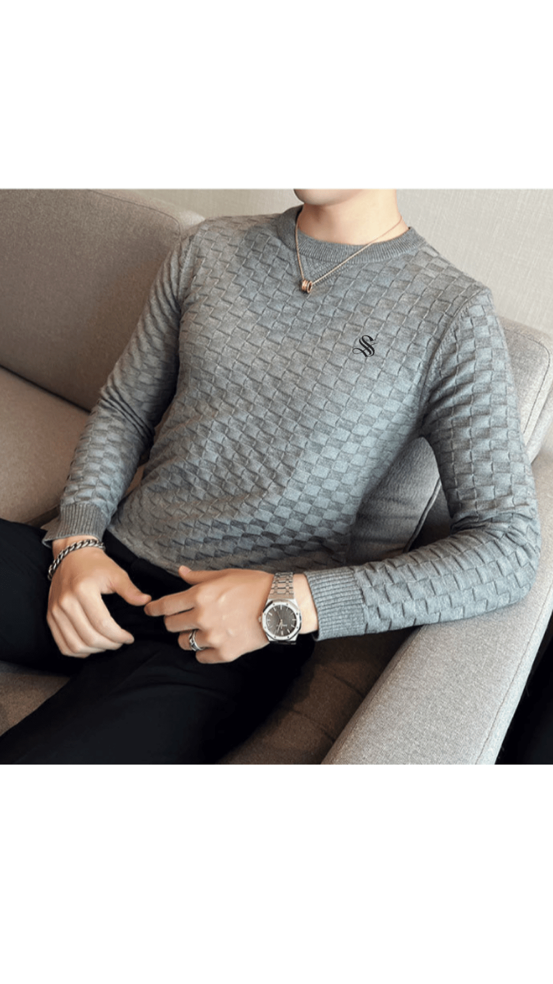 9 Trikes - Long Sleeve Shirt for Men - Sarman Fashion - Wholesale Clothing Fashion Brand for Men from Canada