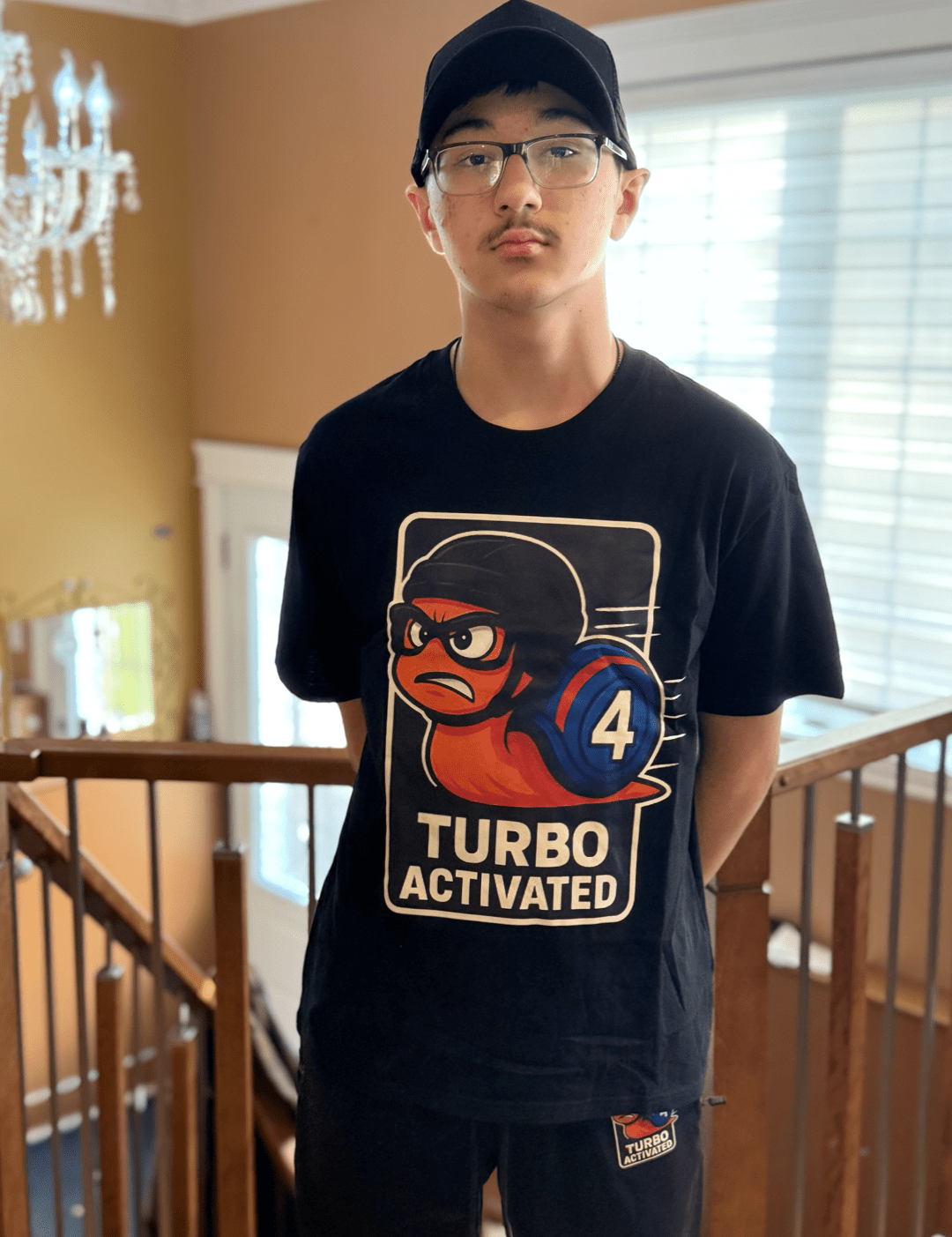 9 - Turbo Activated Tee – Built for Speed - Sarman Fashion - Wholesale Clothing Fashion Brand for Men from Canada