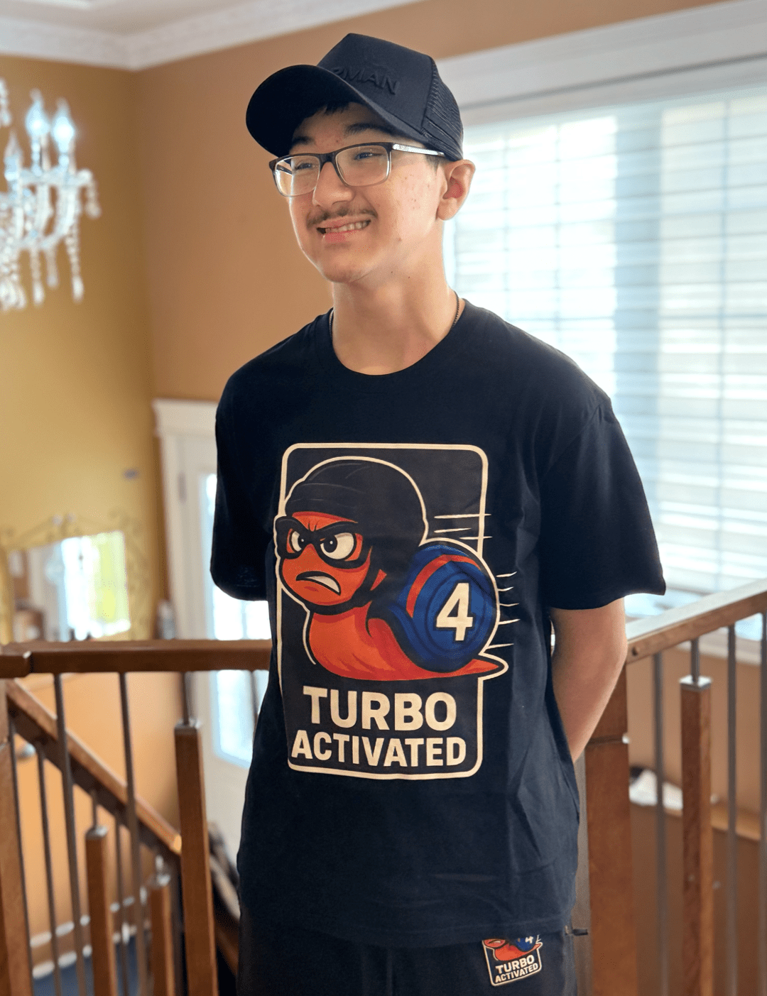 9 - Turbo Activated Tee – Built for Speed - Sarman Fashion - Wholesale Clothing Fashion Brand for Men from Canada