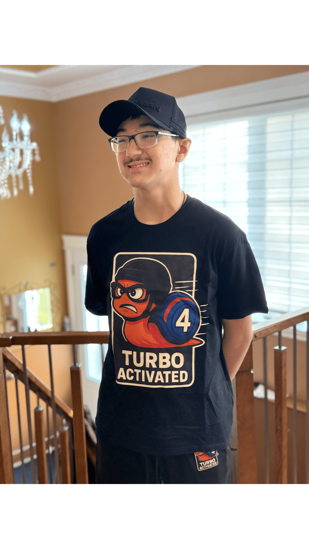 9 - Turbo Activated Tee – Built for Speed - Sarman Fashion - Wholesale Clothing Fashion Brand for Men from Canada