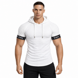 Wuzunami 27 - Hood T-shirt With Straps for Men