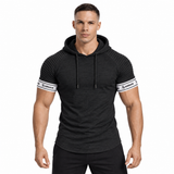 Wuzunami 28 - Hood T-shirt With Straps for Men
