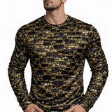 SaeRoz 29 - Velvet Long Sleeves Shirt for Men