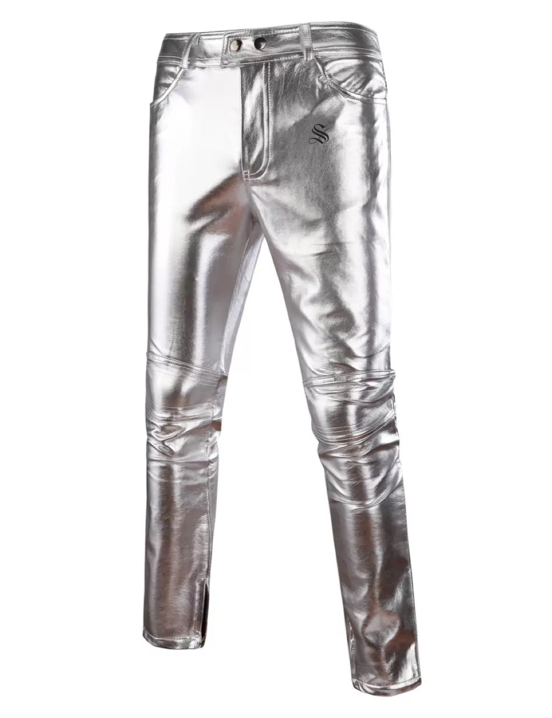 Habaha 2 - Black Pu-Leather Pant’s for Men