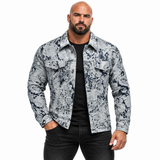 OPJA - Long Sleeve Jeans Jacket for Men