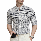 CleanZina - Short Sleeves Shirt for Men