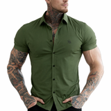 Clean Cut 11 - Short Sleeves Shirt for Men