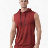 GasGym - Sleeveless Hood T-shirt for Men
