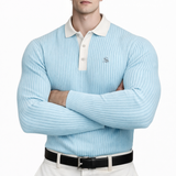 Naza - Long Sleeves Polo Shirt for Men