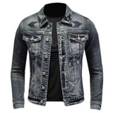 KATM 2 - Long Sleeve Jeans Jacket for Men
