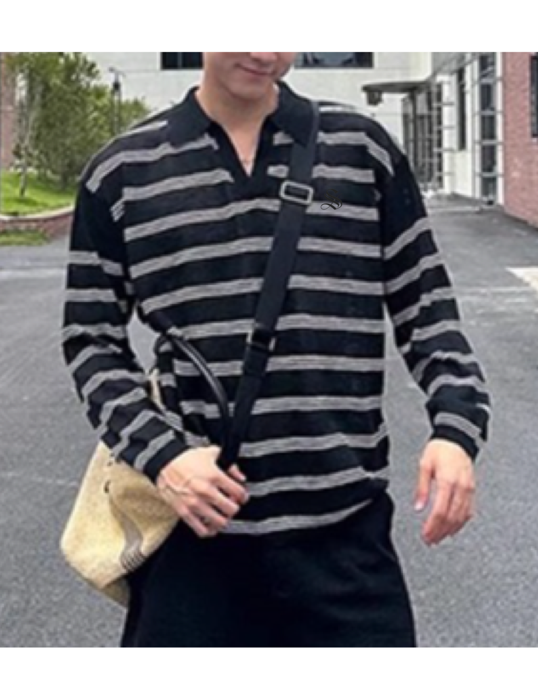 Bizano - Long Sleeves Polo Shirt for Men