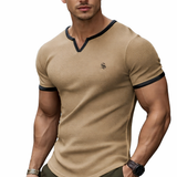 Dujiuana - V-Neck T-Shirt for Men