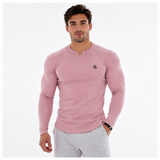 Gu3 - Long Sleeves V -Neck Shirt for Men