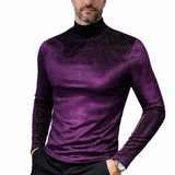 EWB 9 - High Neck Long Sleeve Shirt for Men