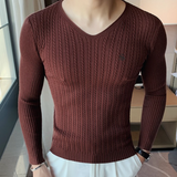 Blumio 2 - V-Neck Long Sleeve Shirt for Men