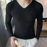 Blumio 2 - V-Neck Long Sleeve Shirt for Men