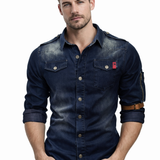Cowboy #12 - Long Sleeves Shirt for Men