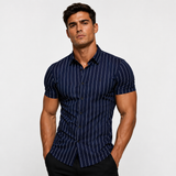 BLKOU -  Short Sleeves Shirt for Men