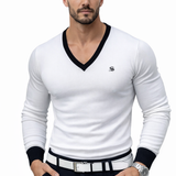Blumio 22 - V-Neck Long Sleeve Shirt for Men