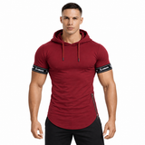 Wuzunami 24 - Hood T-shirt With Straps for Men