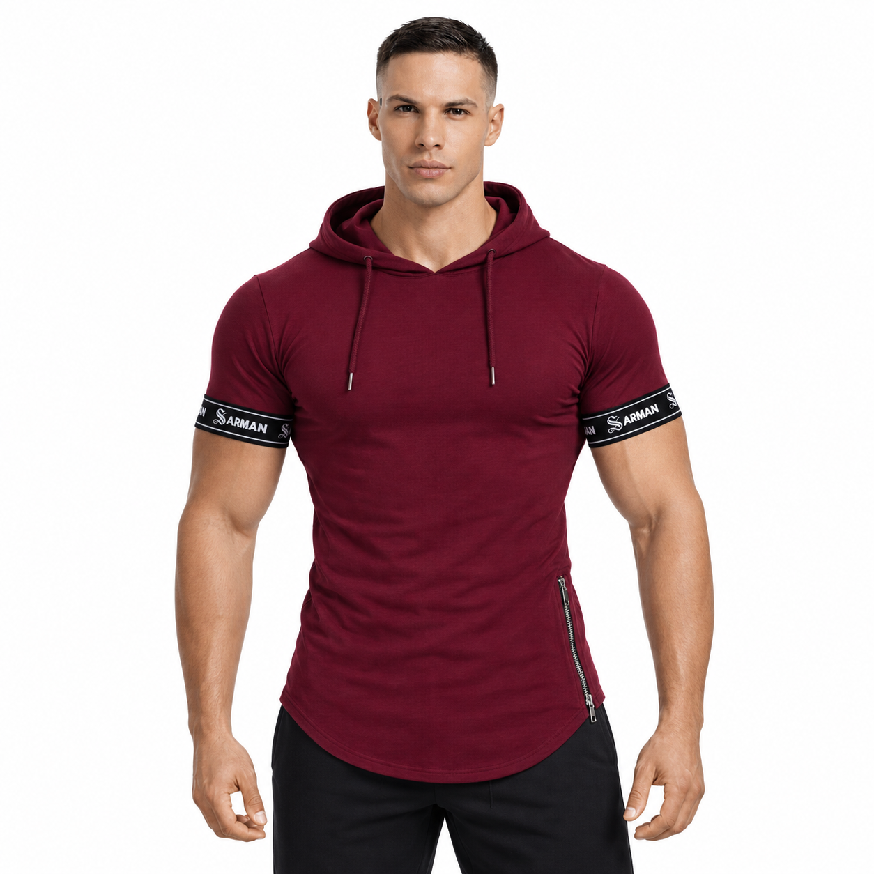 Wuzunami 25 - Hood T-shirt With Straps for Men