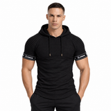 Wuzunami 26 - Hood T-shirt With Straps for Men