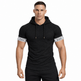 Wuzunami 26 - Hood T-shirt With Straps for Men