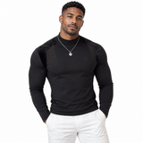 EWB 3 - High Neck Long Sleeve Shirt for Men