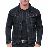 LKO 05 - Long Sleeve Jeans Jacket for Men