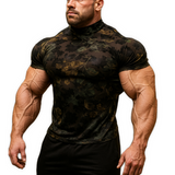 Kousa - High Neck T-shirt for Men